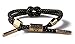 Rastaclat Knotted Lace Bracelet Convergents Black One Size