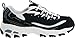 Skechers Sport Women's D'Lites Lace-Up Sneaker, Navy, 11 M US