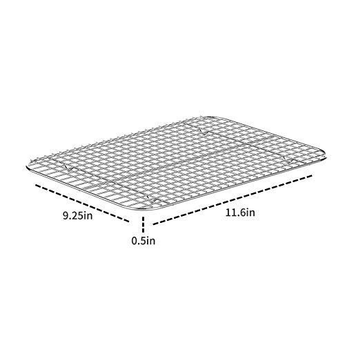 Cooling Rack & Baking Racks, HKJ Chef Stainless Steel Wire Rack Oven