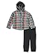 Carter's Little Boys' Toddler "Hooded Flannel" 2-Piece Outfit