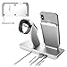 UPWADE Apple Watch Stand Qi Wireless Charging Pad Stand Universal Desktop Charging Stand 2 in 1 Charging Station for iPhone Xs Max/XR / XS/X / 8/8 Plus iWatch Series1 2 3 Nike+ iPad Multiple Devices