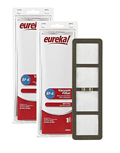 Genuine Eureka EF-6 HEPA Vacuum Filter 69963 2-Pack