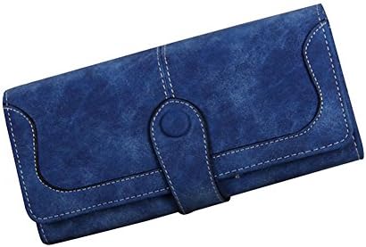 TJEtrade Wallets for Women Suede Leather Purses Luxury Clutch Card Holder Cute