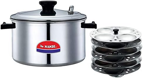 Nandi Aluminum Idli Cooker