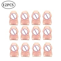 WAQIA HOUSE 12 Pcs Novelty Squeezing Toy Mini Squeeze Ball Slow Rising Anti Stress Dolls Tricky Gifts Stress Relief Toy