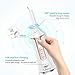 Liberex Cordless Water Flosser - Portable Oral Irrigator with 5 Jet Nozzles, IPX7 Waterproof 300ml Reservoir, 3 Modes Dental Care Teeth Jet for Teeth Braces,USB Rechargeable