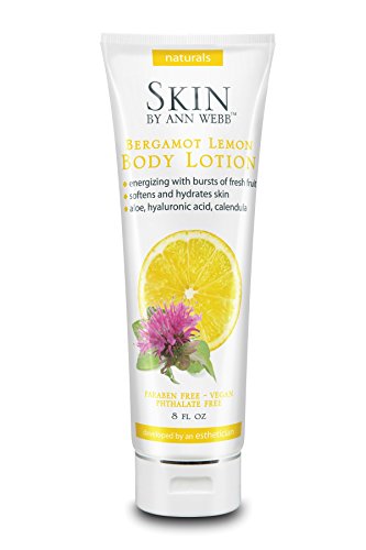 Bergamot Lemon Body Lotion Skin by Ann Webb 8 fl oz Cream