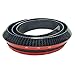 Hanperal Universal Trunk Lip Spoiler or Roof Spoiler Body Kit Trim Sticker, 4.5ft (145cm/1.4m), Carbon Fiber Pattern
