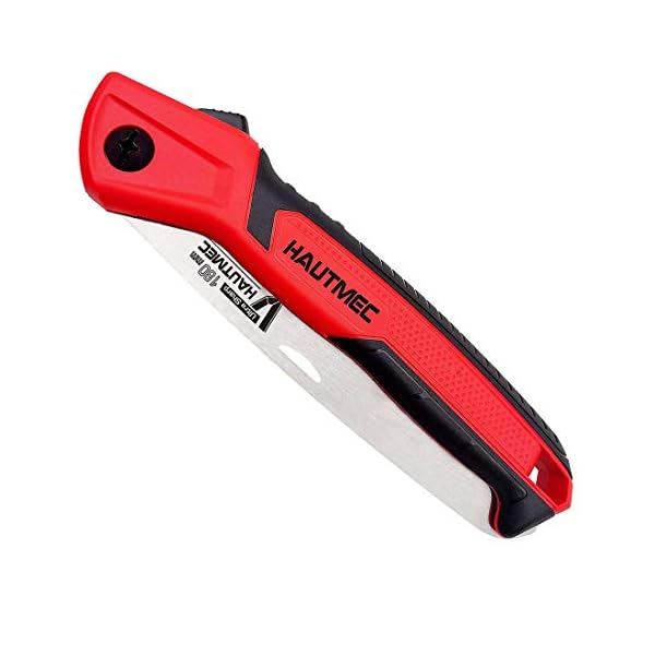 HAUTMEC Klappbare Astsäge HT0135-UK – Handgartensäge, rutschfeste Griffe und Sicherheitsverschluss – Bild 8