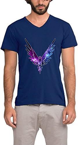 Maverick Logo Logan Paul Logang Men Slim Fit V T-shirt