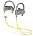 Miger Wireless Headphones Bluetooth Earbuds,IPX7 Waterproof ,SweatProof, Secure Fit ,Noise Cancelling Earphone with Microphone for Gym, Sports and Running (Green)