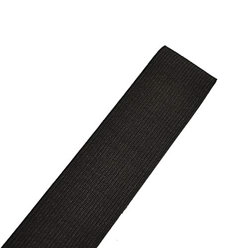 Leline's Elastic Spool, Knit Elastic Band for Sewing, 1 1/2 Inch x 5 Yard, Black