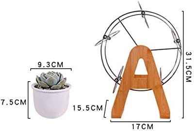 JSSFQK Sencilla Planta Moderna Maceta En Maceta Noria Soporte de ...