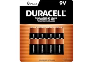 Duracell CopperTop 9V Batteries, 8-Count