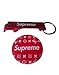 OCTECH - Supreme Logo Keychain & Matching Mobile Phone Grip/Mount (RED)