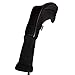 Andux 3 Pack Long Neck Golf Hybrid Club Head Covers Interchangeable No. Tag CTMT-01 (Black)