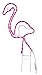 Green LongLife Decorative LED Rope Lights- 2 Foot Pink Flamingo