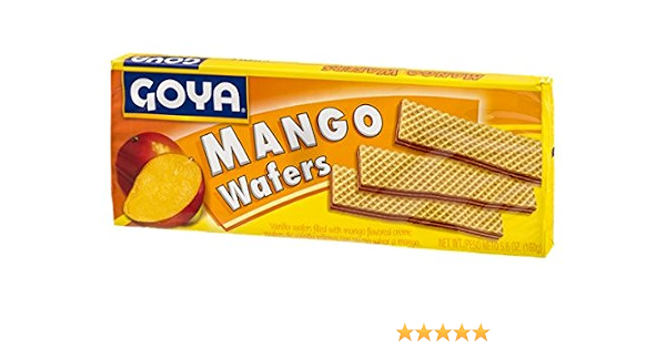 Goya vanilla wafers, mango (041331049825)