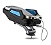 Bike Mount Phone Holder Charger- 6000Mah Power Bank- Charge Your Smartphone While You Ride - Use for All Smartphones & GPS- Mountain Bike- Aluminum Alloy Cradle- Data Cable / USB- Blue