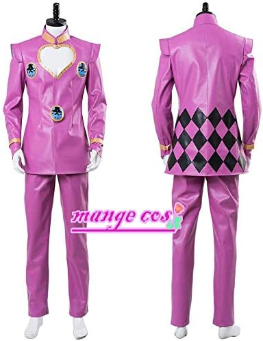 Amazon Mange ジョジョの奇妙な冒険 黄金の風 コスプレ ジョルノ ジョバァーナ コスプレ 衣装 舞台装 演出服 変装 仮装 Cosplay 男性 S コスプレ 仮装 通販