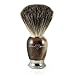 Edwin Jagger 4pc Imitation Horn Shaving Set for Mach3 Blades, Light Horn