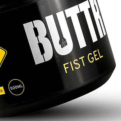 BUTTR Fisting Gel (500ml) Waterbased Lubricant, Long-Lasting Lubricious for Anal Intercourse, Smooth and Thick for Strong Penetration, Skin-Friendly Formula, Odorless and Clear, Instructions Included - Image 3