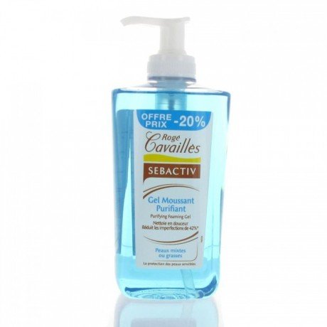 Rogé Cavaillès Sebactiv Purifying Foaming Gel 20% Free 300ml