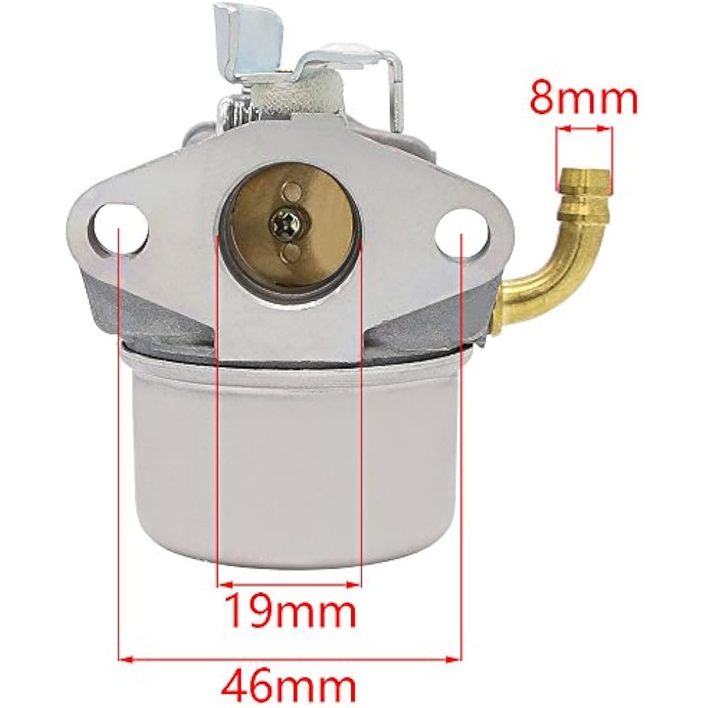 Carburetor For Super Bronco Troy Bilt Tiller Briggs Stratton Intek 206