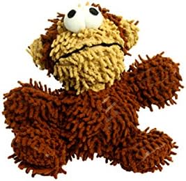 MIGHTYMicrofiber Ball Monkey-Junior– Made with Squeaker Balls and Minimal Stuffing. Strong & Tough. Interactive Play Dog Toy. Machine Washable & Floats
