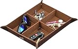 Surpahs Catchall Valet Tray w/ Detachable Divider