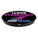 Gymnastics Gift Charm for Girls - Funny Gymnast Slime Quotes PopSockets PopGrip: Swappable Grip for Phones & Tablets