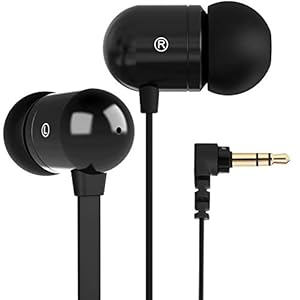 Betron-B750s-Wired-In-Ear-Headphones-Earphones-Noise-Isolating-Tangle-Free-Cable-Enhanced-Bass-Lightweight-Black Betron B750 in Ear Headphones Earphones Wired with Noise Isolating Earbuds Tangle Free Flat Cable HD Bass Lightweight…