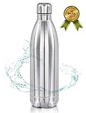 Stainless Steel Water Bottle 32 Ounce Vacuum Insulated New Version(L.&G.)