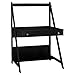 Bush Furniture Alamosa Ladder Desk in Classic Black