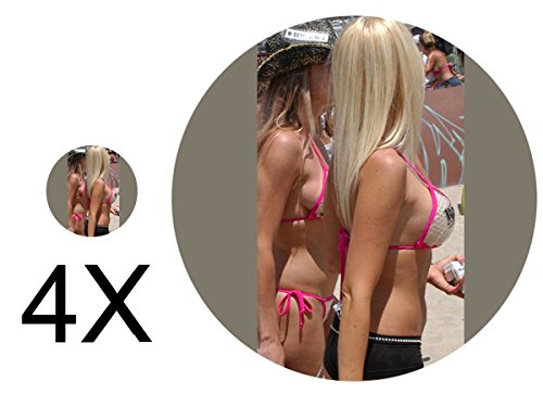 Stealth Binocular Glasses with 4X power for discreet viewing, with many other uses at sports events, concerts, spring break, and at the beach. - Thumbnail 4