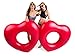 BigMouth Inc Giant Double Heart Multi-Person Pool Float