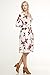 Reborn J Modest Shop LA MSLA7758 Floral Pleated Midi Dress With Pockets, Long Sleeve