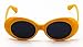 Clout Goggles Oval Mod Retro Thick Frame Rapper Hypebeast Eyewear Supreme Glasses Cool Sunglasses