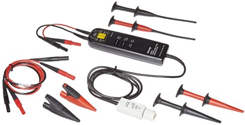 Tektronix P5205A High Voltage Differential Probe, 100 MHz Bandwidth, 50X/500X Attenuation, Â±1300 V Common Mode Voltage
