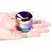 Herb Grinder, Metal Spice Grinders with Pollen Catcher, Herbs Mill Crusher 4 Piece, Super Smooth, 2 inch (50 mm) - Rainbow Color