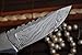 Perkin Knives - Handmade Damascus Hunting Knife - Beautiful Camping Knife - Full Tang