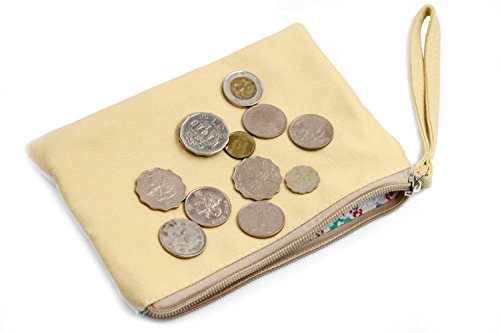 Women and Girl Retro Canvas Coin Purse Zipper Pouch Wallet for Cash, Bank Card, Passport, Coin (Whale)