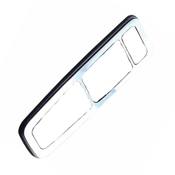 Technical Precision 304 SS Power Window Control Trim for 2018 Kenworth T680 w/ Heat Button Cutouts