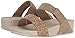 FitFlop Women's Lulu Popstud Slide Sandal Flip Flop, Desert Stone, 7 M US