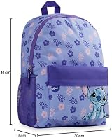 Disney Stitch Backpack Girls Rucksack School Bag Purple view 7