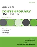 Study Guide for Contemporary Linguistics