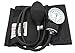 Santamedical Adult Deluxe Aneroid Sphygmomanometer - Professional Blood Pressure Monitor with Adult Black Cuff and Carrying case
