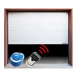 MSW Puerta de Garaje Seccional con Mando de Distancia Motor de