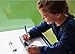 Color Splurge LED Drawing Board for Children - Erasable Ink - Changes The Color of Your Illuminated Writing & Artistic Drawings - Perfect for Kids with Free Cartoon Stencil