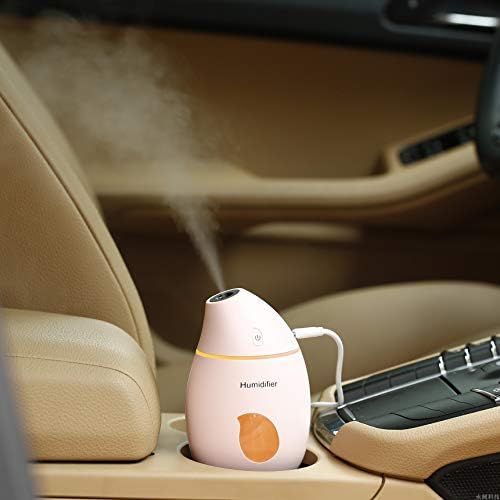 Buyerzone Air Freshener Mango Humidifier With LED Night Light For Car, Home And Office